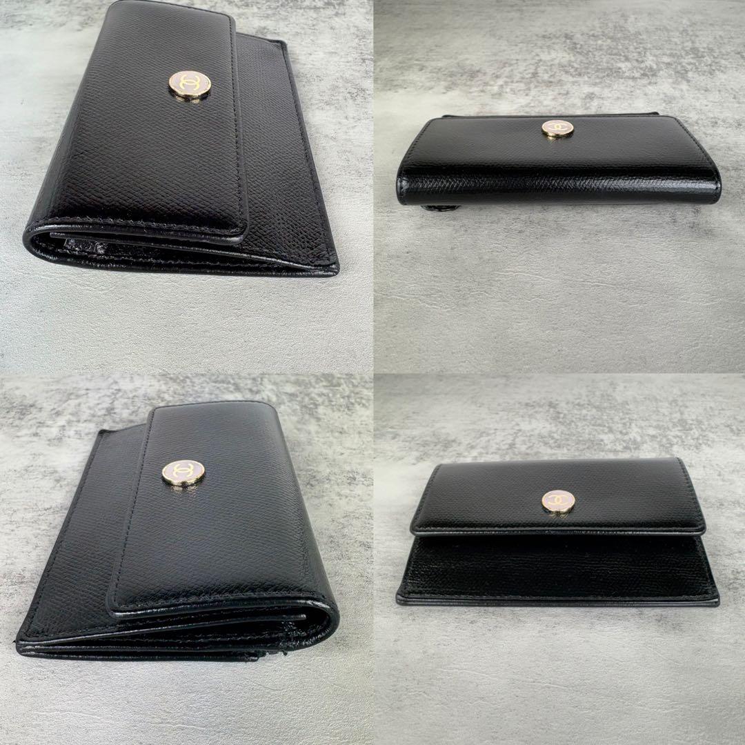 CHANEL シャネル　キャビアスキン　ケース　カードケース　財布　定期