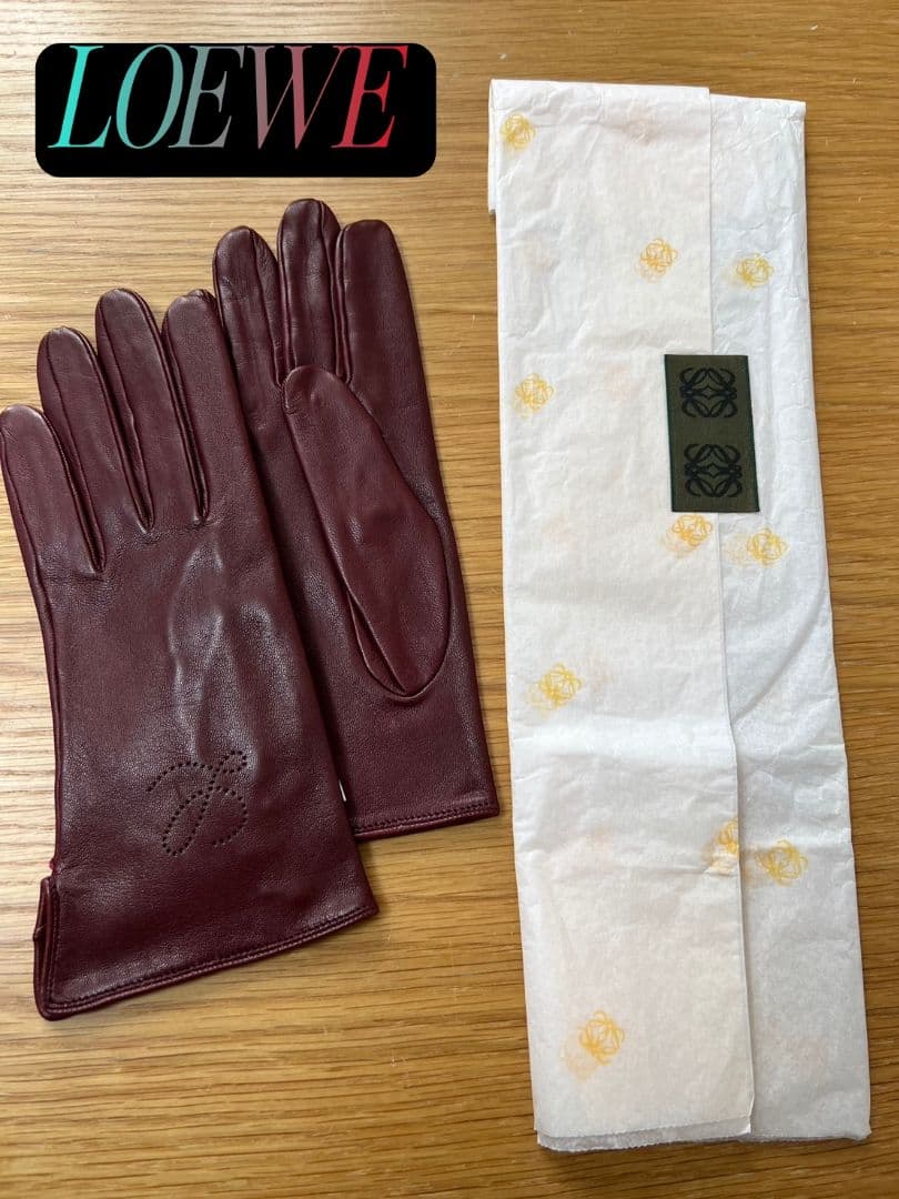 注！★Arisaさま専用★ LOEWE ロエベ 手袋 【正規品　新品＆未使用】
