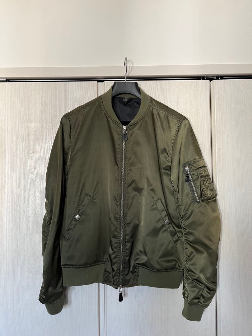 Wjk black MA-1 フライトジャケット