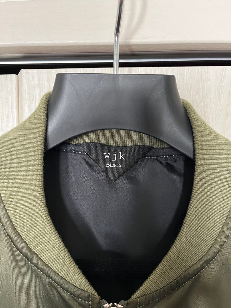 Wjk black MA-1 フライトジャケット