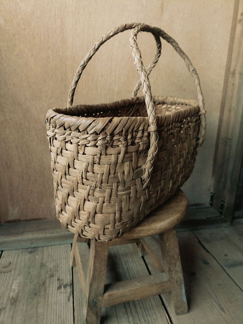 kanae 信州安曇野の山葡萄かごバック。里山手仕事