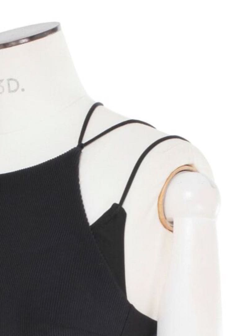 UN3D.水着レイヤードブラトップ