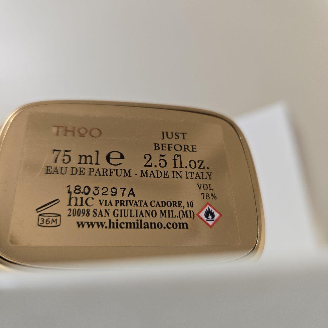 香水(ユニセックス) THQO JUST BEFORE 75ml Eau de Parfum