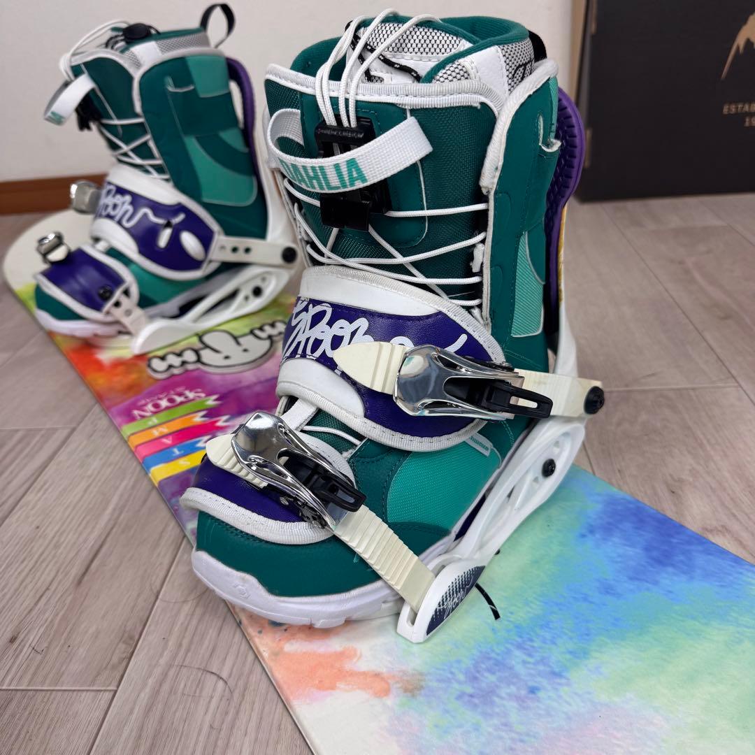 専用SPOON スノーボードセット 130cm ブーツ23cm