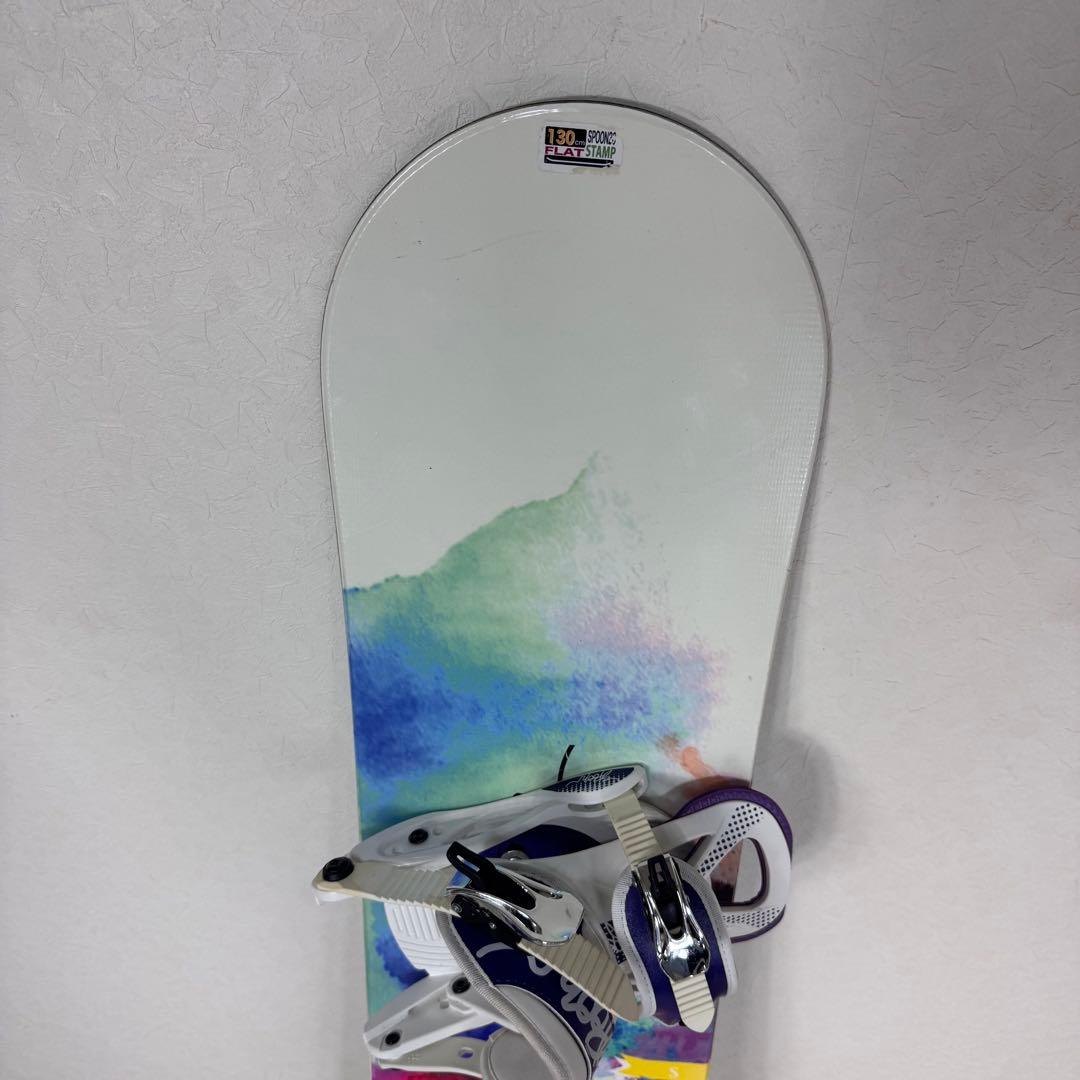 専用SPOON スノーボードセット 130cm ブーツ23cm