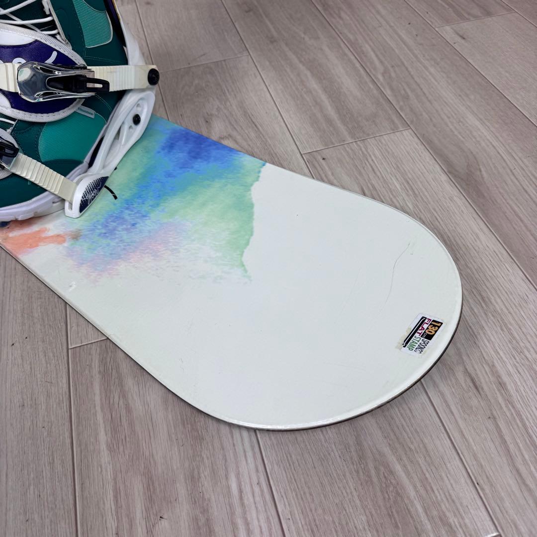 専用SPOON スノーボードセット 130cm ブーツ23cm