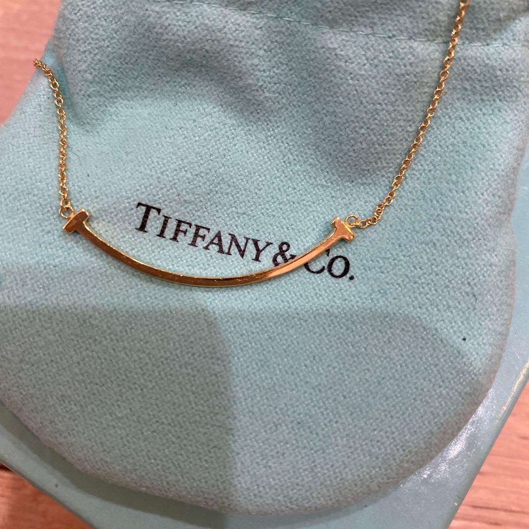まる 　Tiffany & Co ティファニー　ネックレス　tスマイル