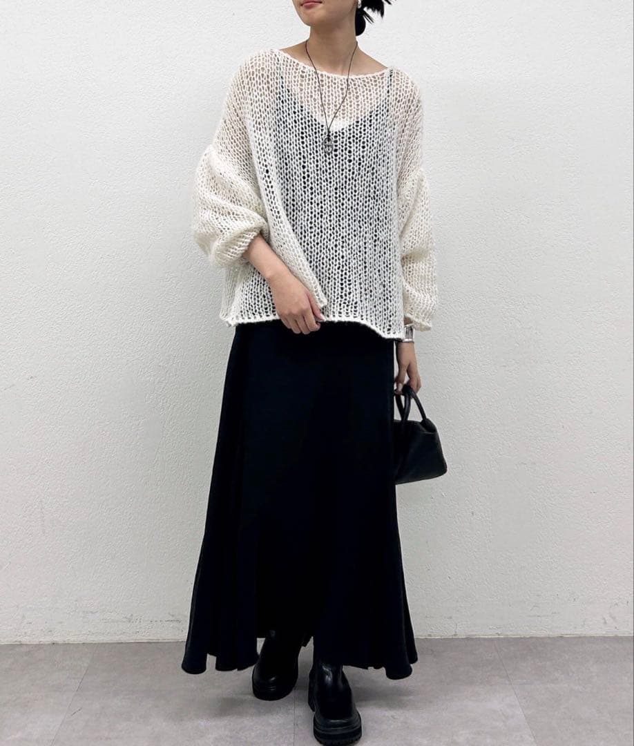 新品未使用タグ付き　ラウンジドレスフィブリルキャミワンピ