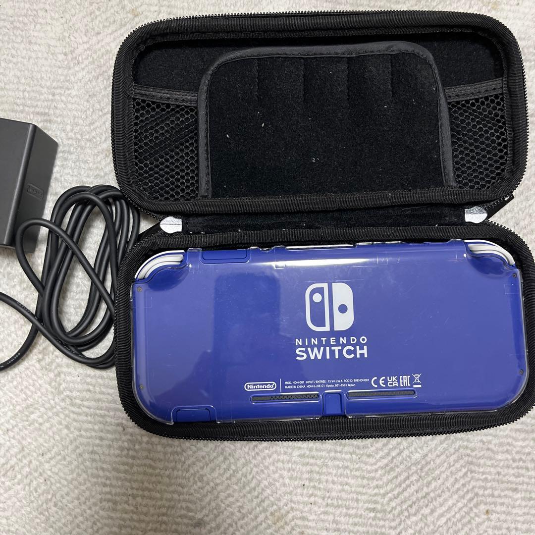 美品Nintendo Switch Lite 青 充電器付き