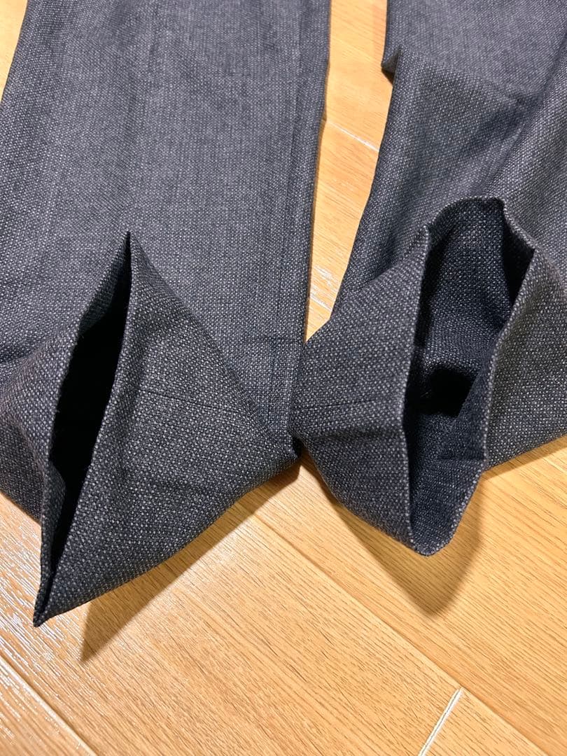 未使用　PT01 ウールツイード　バーズアイ　スーパー110s 54