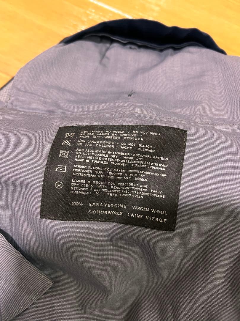 未使用　PT01 ウールツイード　バーズアイ　スーパー110s 54