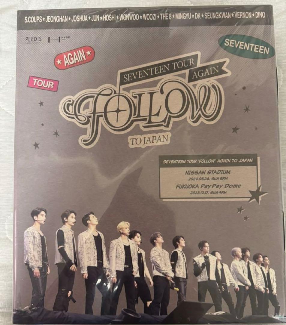 SEVENTEEN FOLLOW FOLLOW AGAIN ライブDVD