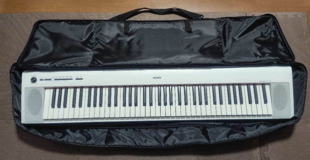 [ケース付] YAMAHA piaggero NP-32WH ペダル付