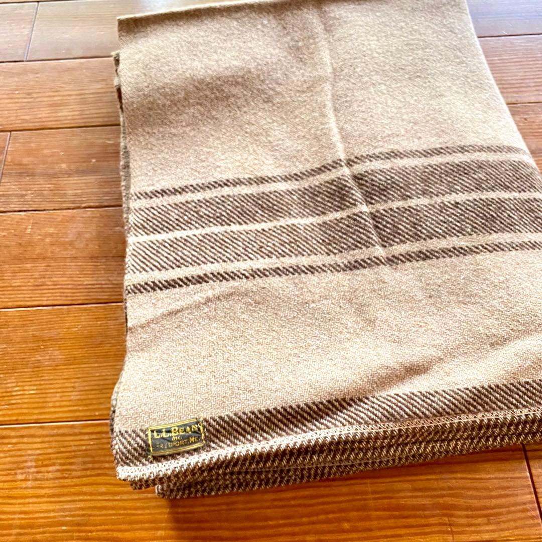 アウトドア寝具 L.L.BEAN \"1930's WOOL BLANKET\"