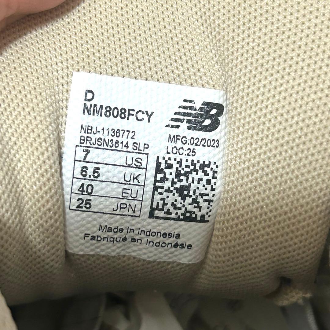 【新品・未使用】New Balance 808 Tiago Lemos 25cm