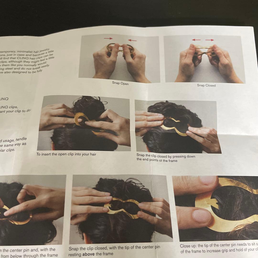 まめきち様の専用になりますCLINQヘアクリップ