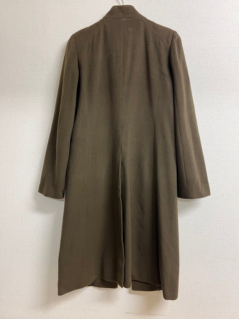 KENZO ウールカシミヤ　ロングコート　星柄総裏地