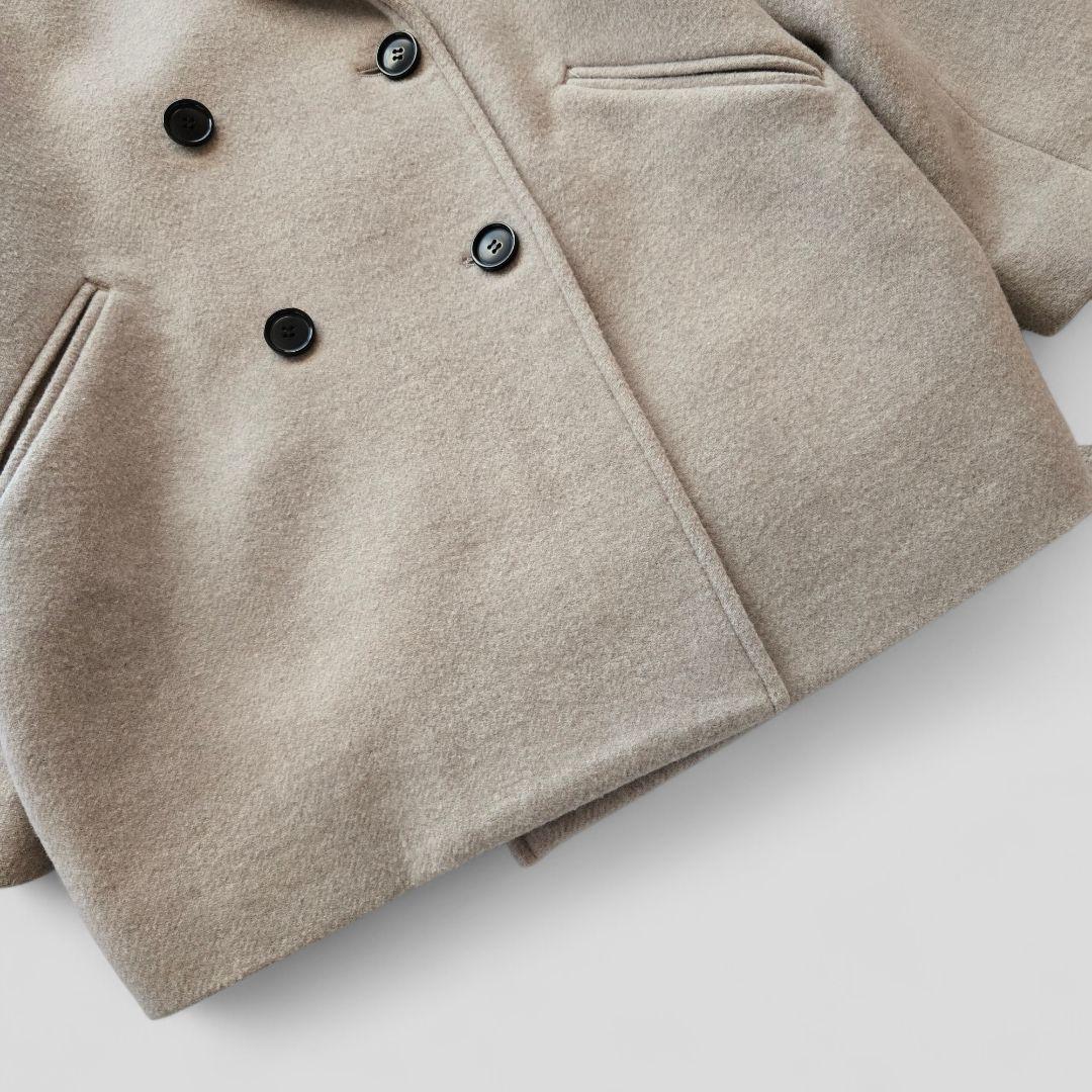 A part by アパートバイ スーパー100メルトンジャケットコート