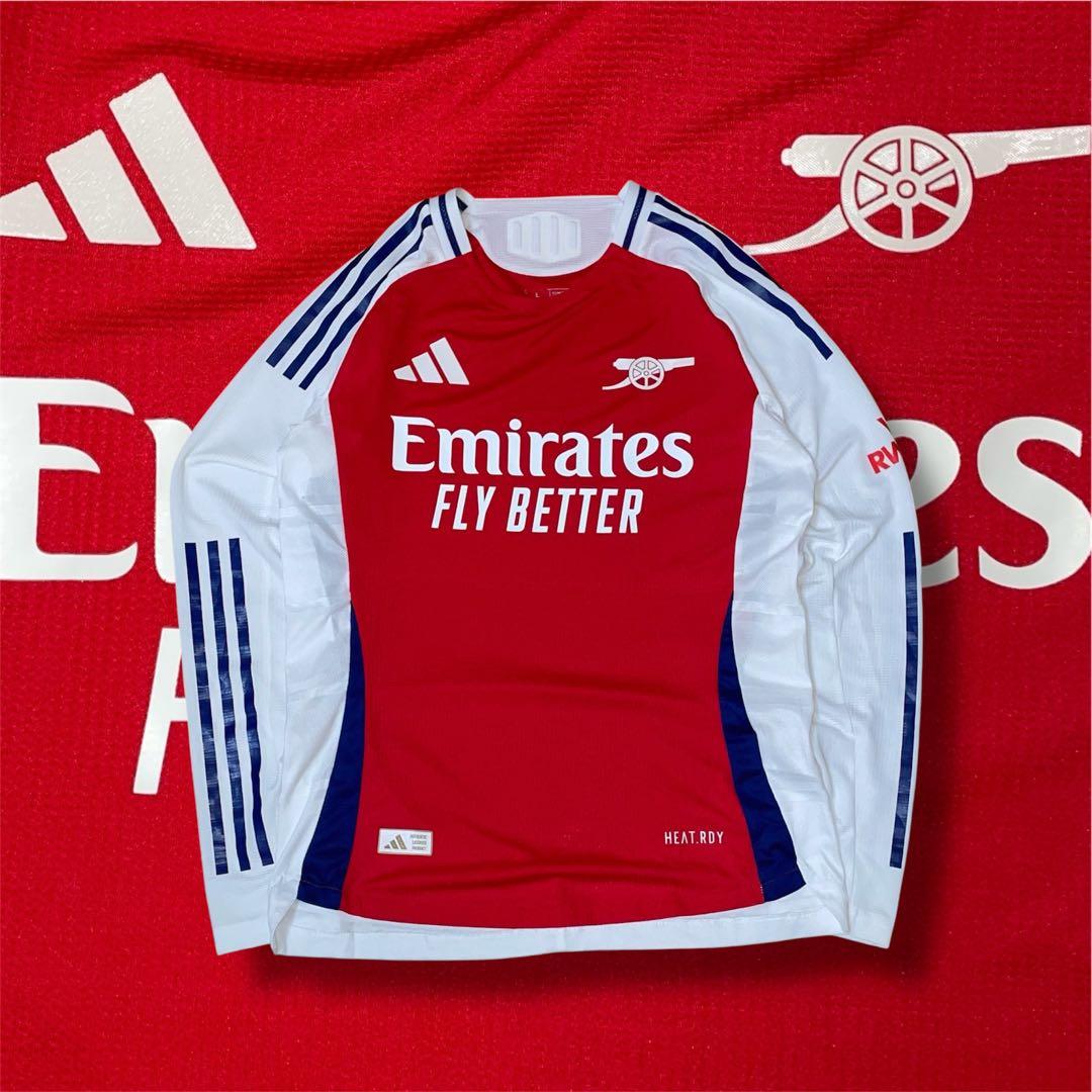 24/25 adidas アーセナル FC ホーム長袖ユニフォーム y2k