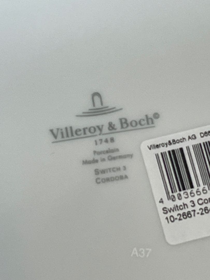 なお様 美品 Villeroy&Boch 4枚セット ビレロイ&ボッホ　プレート