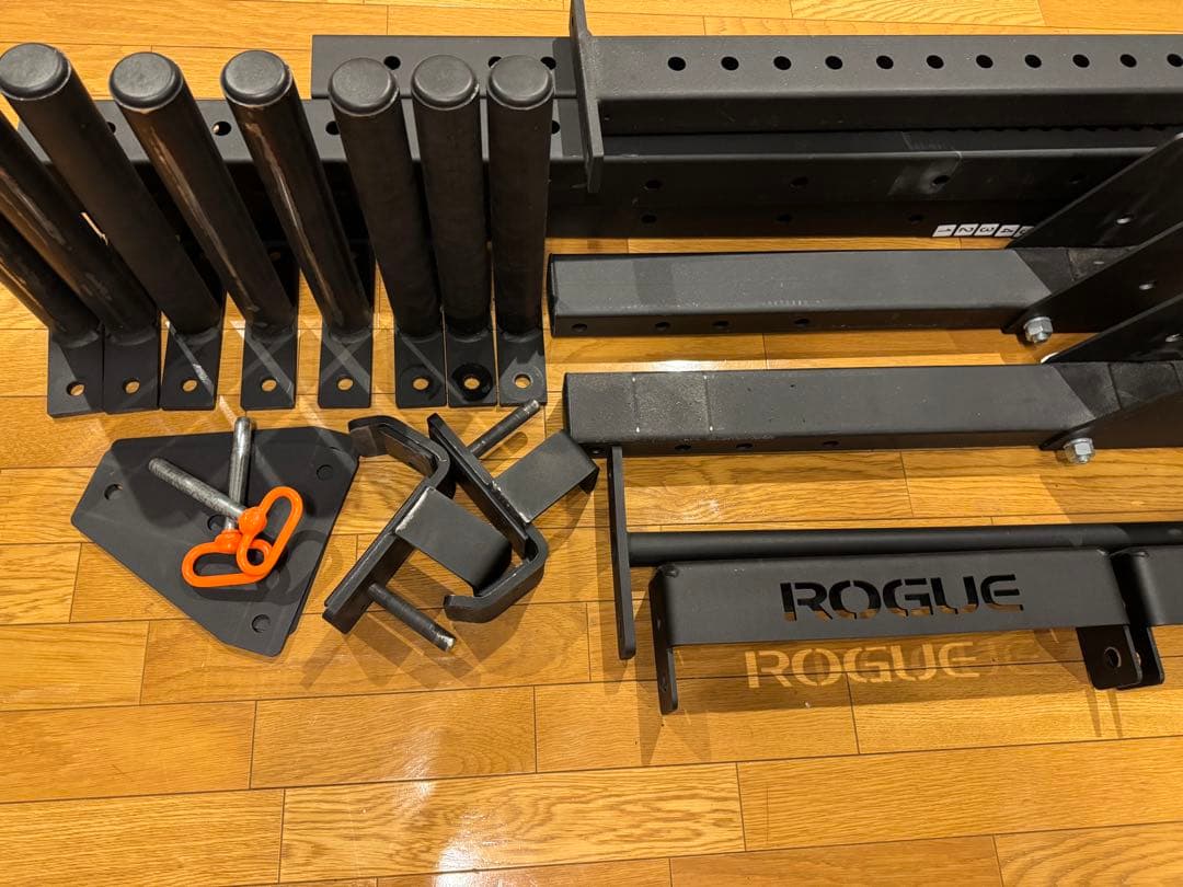 ROGUE ラックセット AB-2ベンチ BULLプレート175kg シャフト
