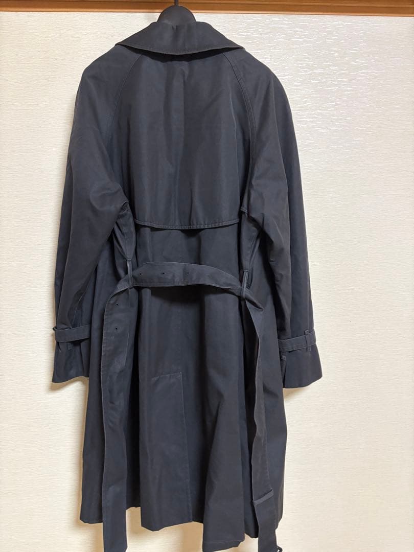 Burberrys ブラック トレンチコート　ノバチェック 9AR
