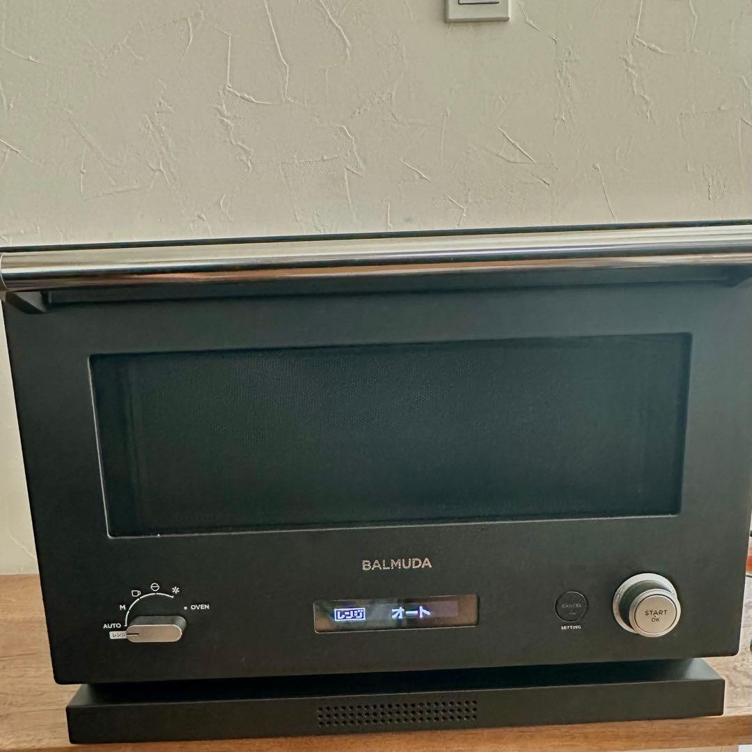 BALMUDA オーブンレンジ ブラック　K04A-BK