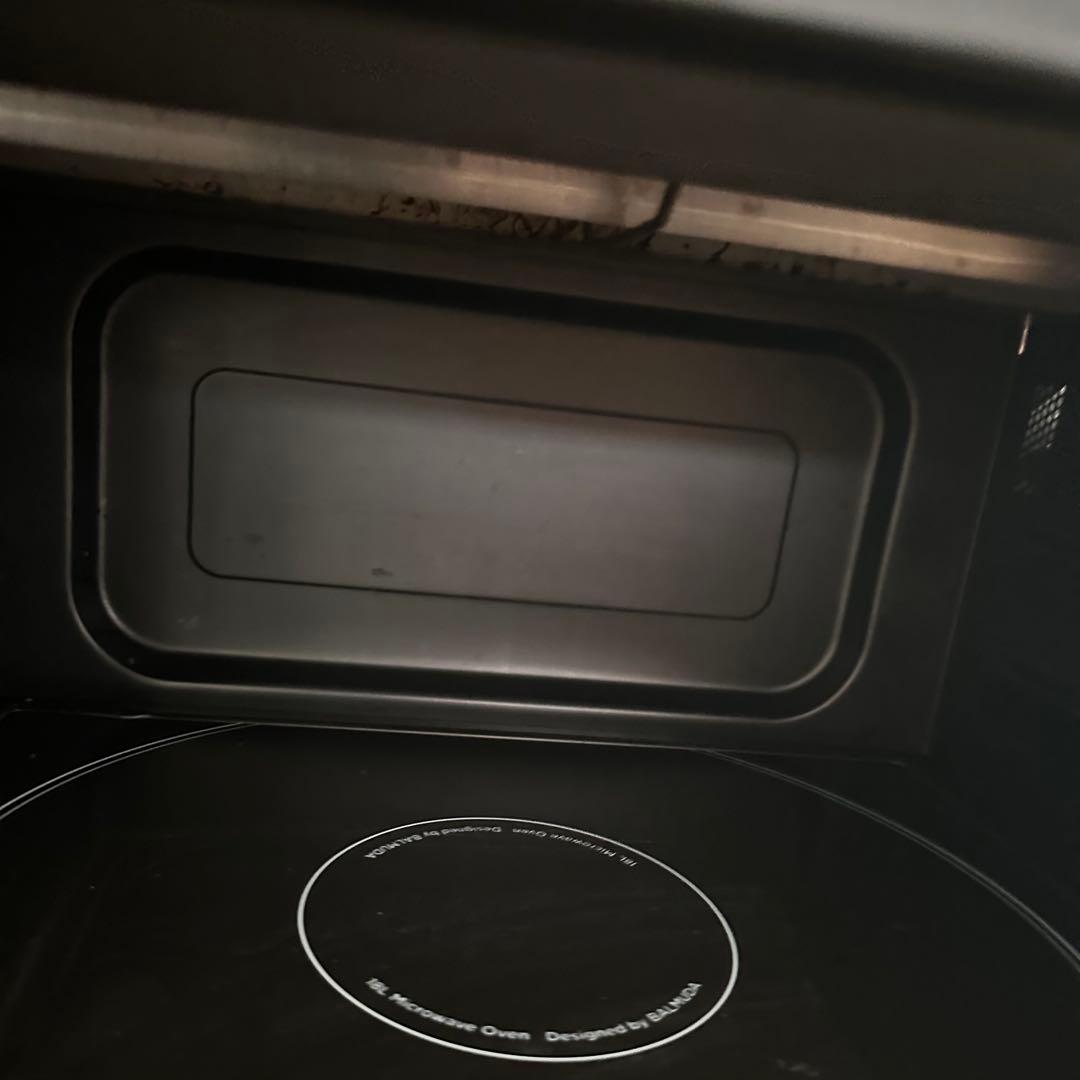 BALMUDA オーブンレンジ ブラック　K04A-BK