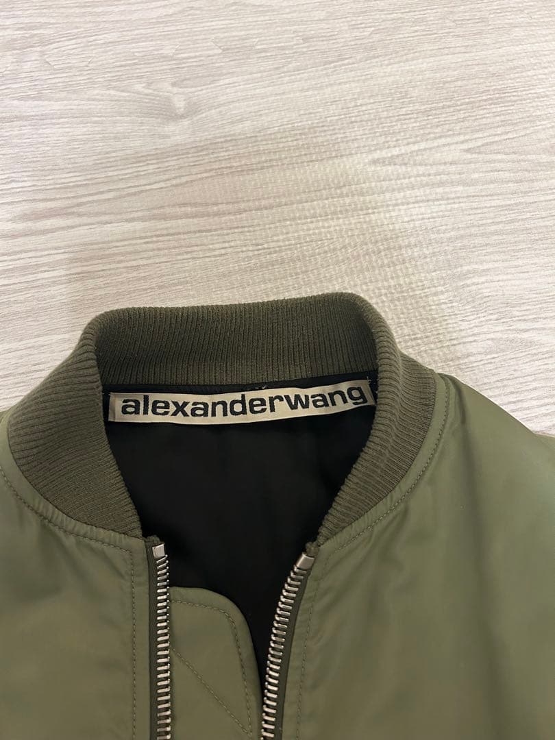 【定価20万円以上】Alexander Wang ベルト付き MA-1 カーキ