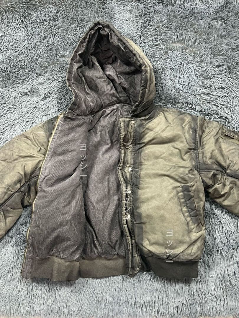 nofaith studios ウォッシュドリバーシブルヘビーブルゾン