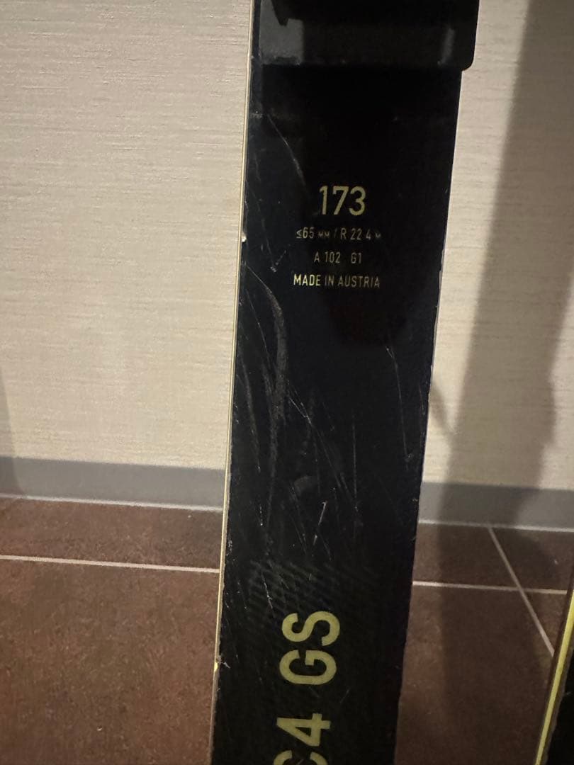 Fischer RC4 GS 173cm スキー Z14ビンディング