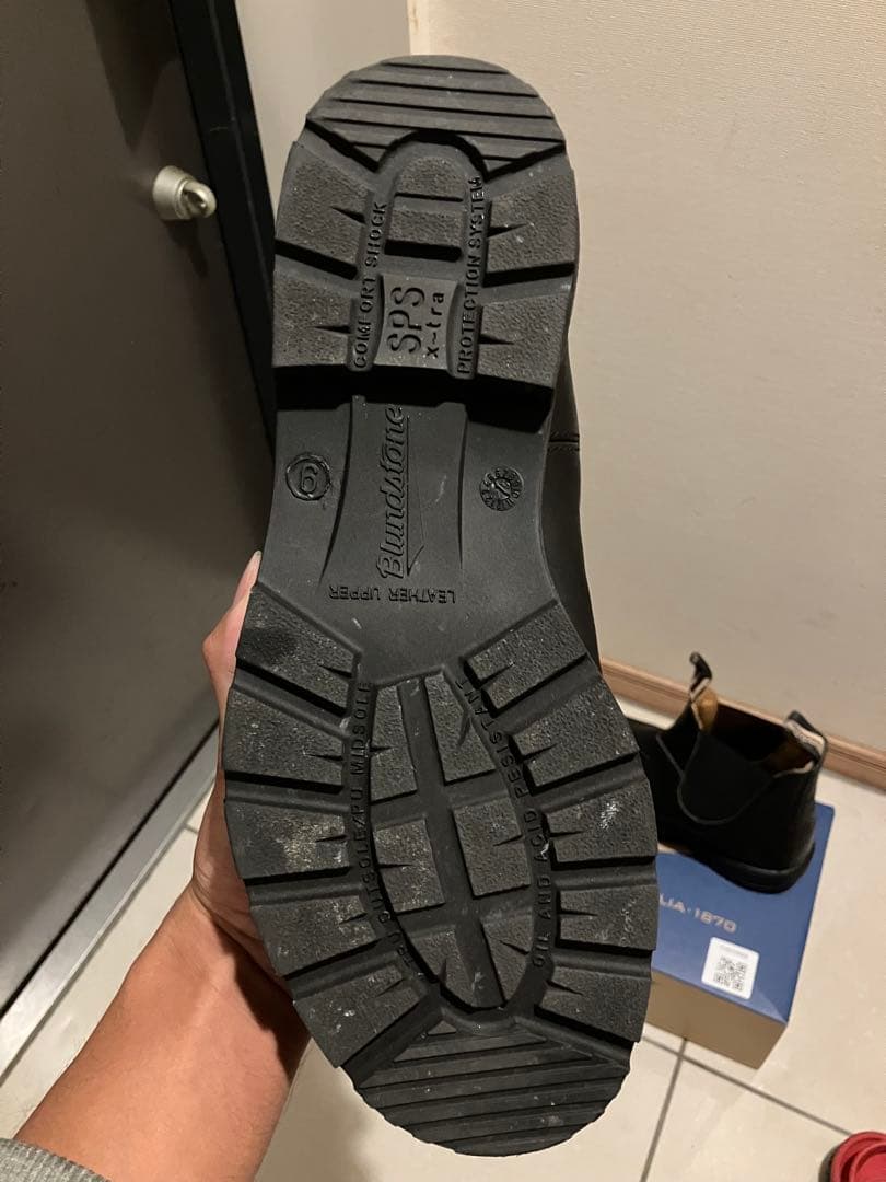 Blundstone サイドゴアブーツ クラシック　ボルタンブラック　サイズ9