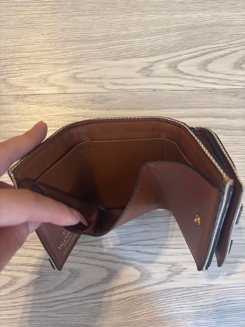 VALENTINO レザー ミニ財布