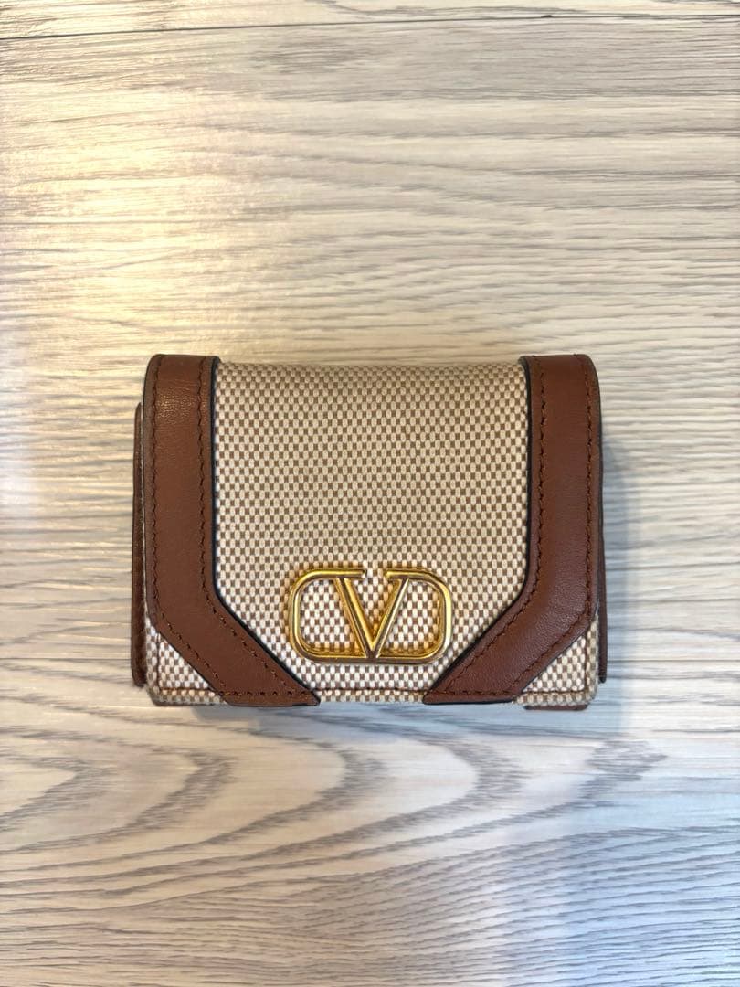 VALENTINO レザー ミニ財布