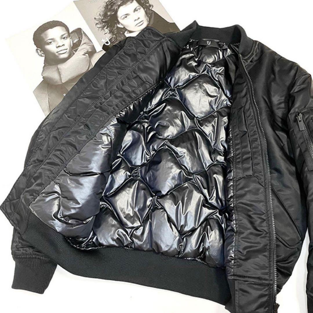 【新品未開封】ハイブリッドダウンオーバーサイズＭＡ－１ブルゾン