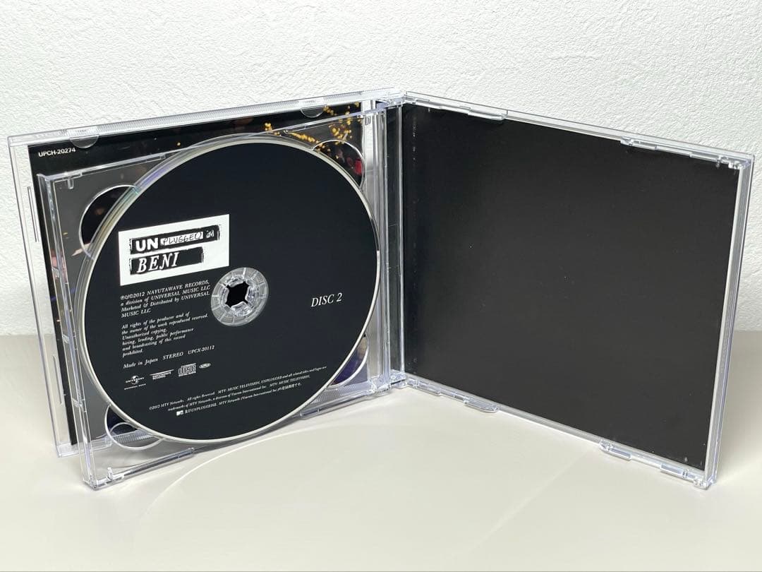 廃盤 BENI MTV Unplugged DVD CD 正規品