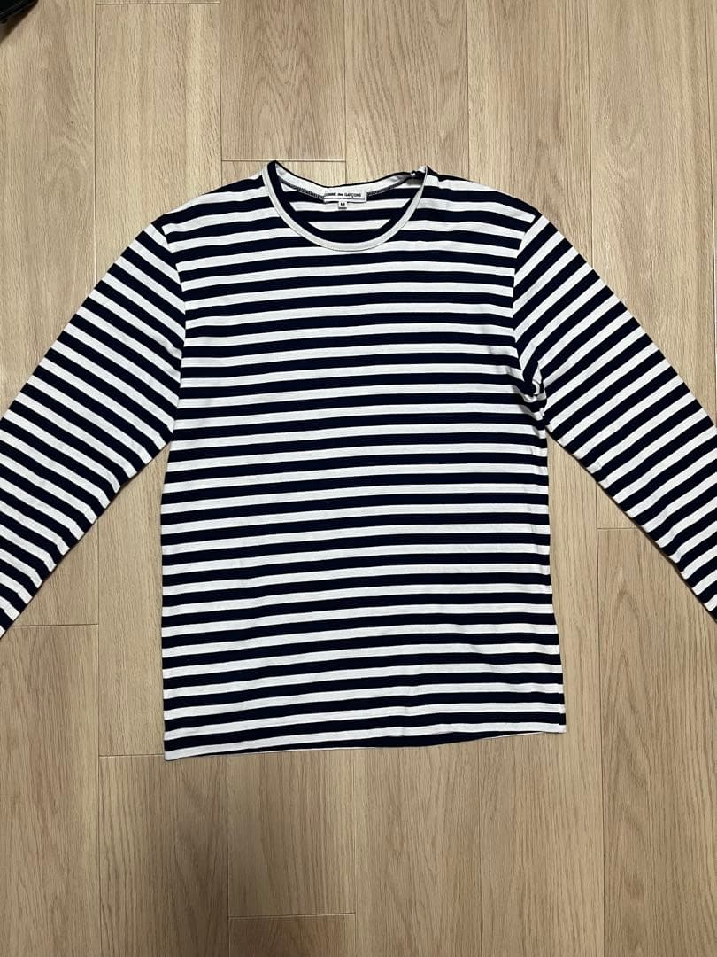 COMME des GARÇONS ボーダーロンT　 M AD2018