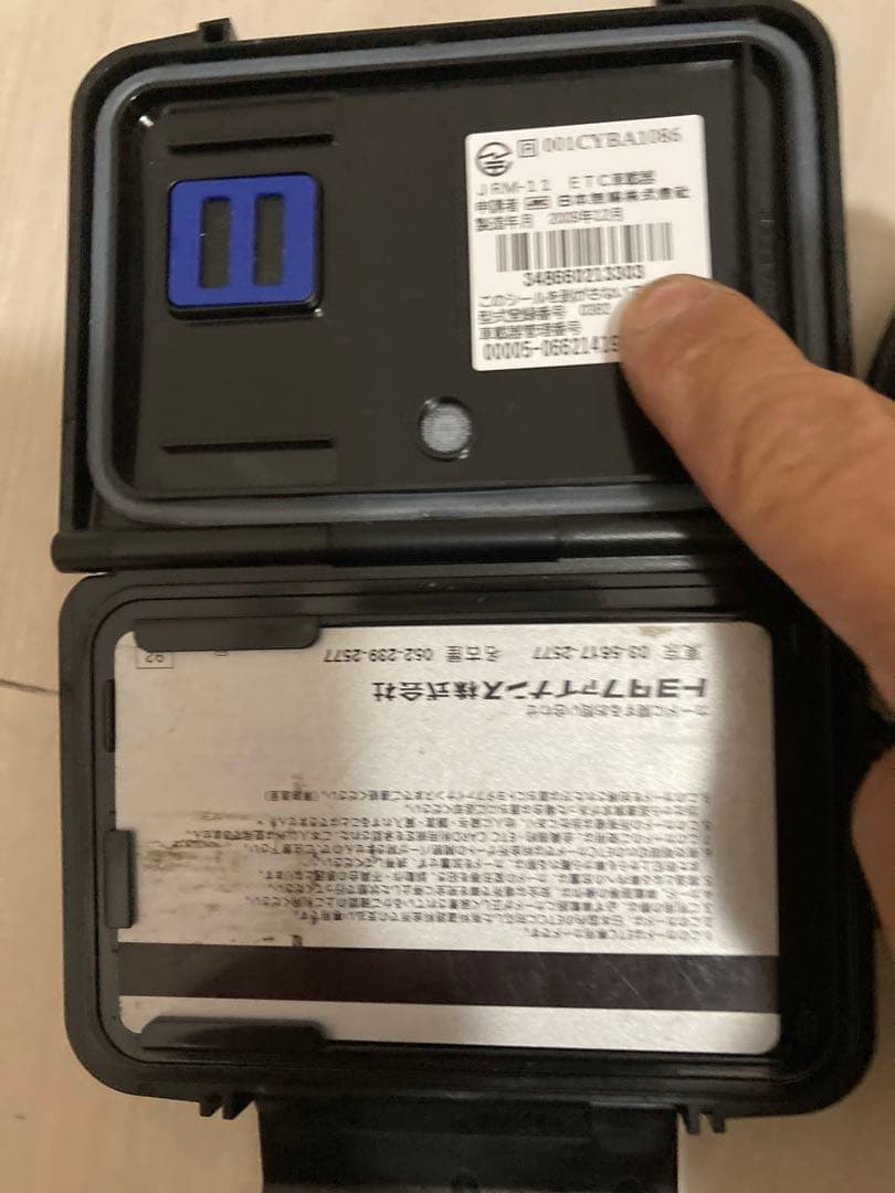 JRM-11 セットアップ済　動作確認　バイク用ETC キレイ　ツーリング