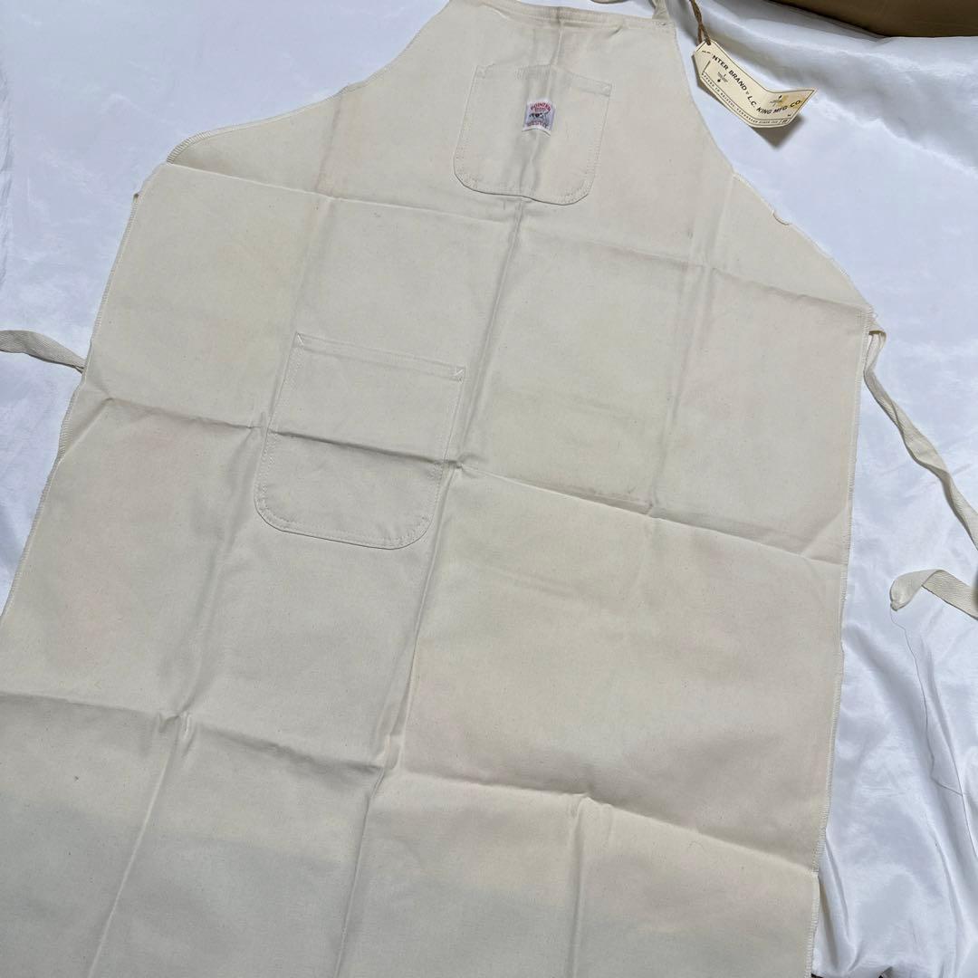 希少　アメリカ製　pointer【ポインター】エプロン　キャンバス　ナチュラル