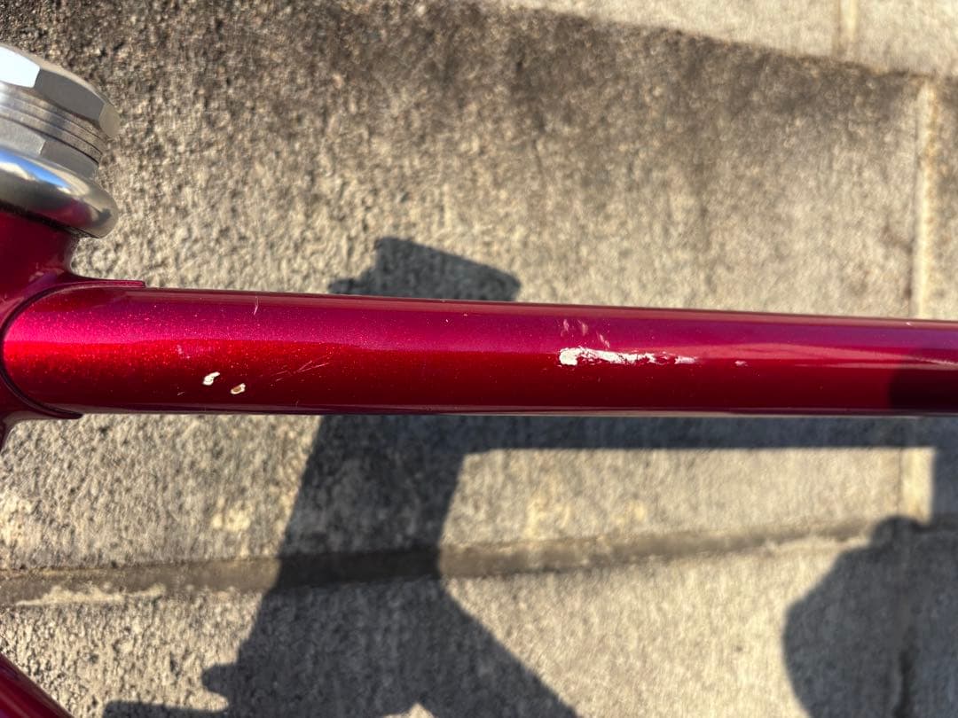 NAGASAWA ピストバイク フレーム NJS 中野レッド C-C530