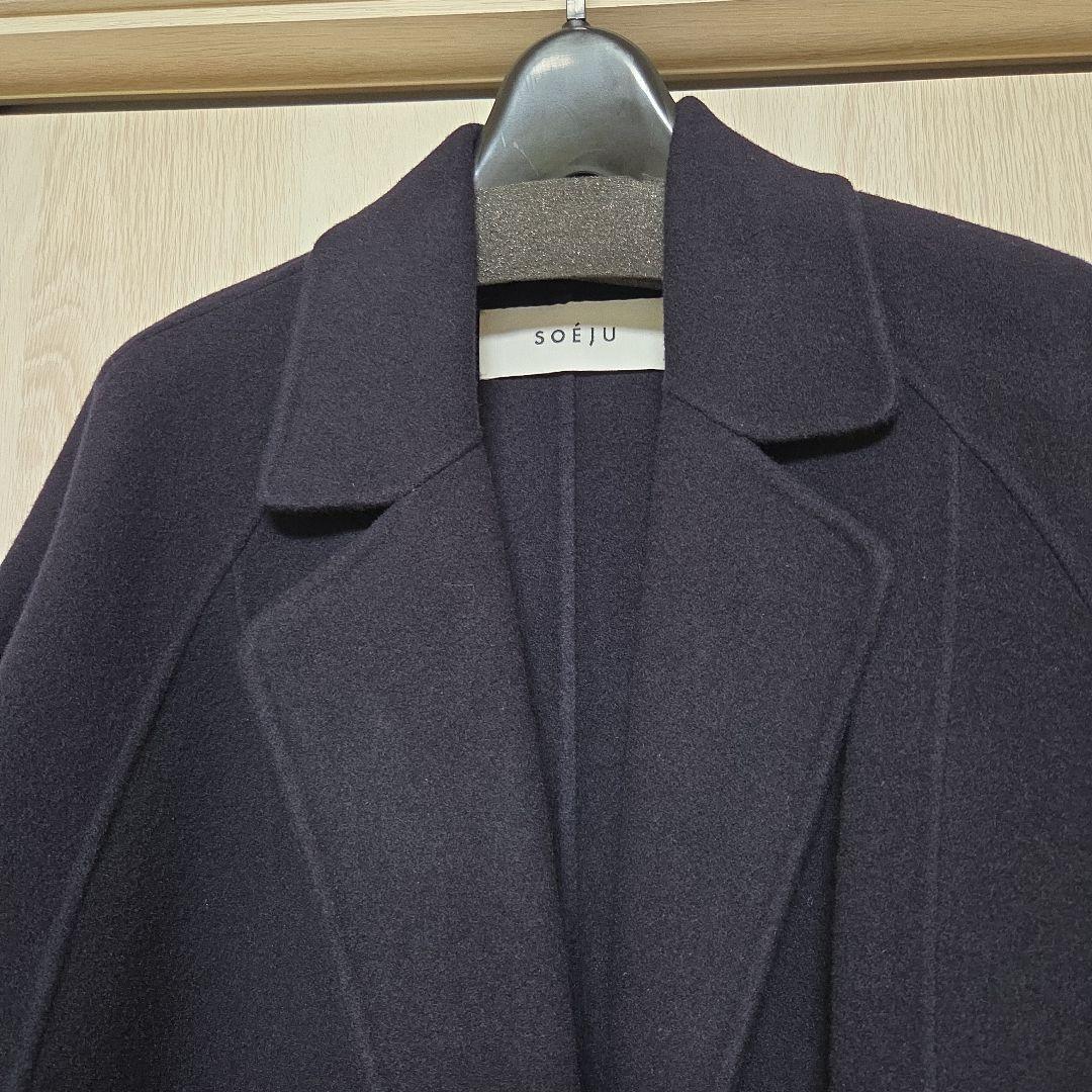 ★Soeju ソージュ ウールリバーローブコート★
