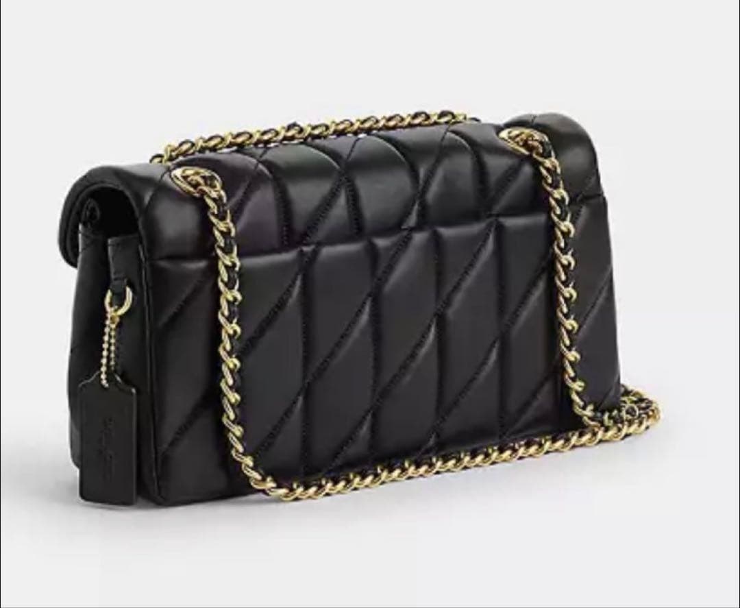 新品coach タビー ショルダー バッグ キルティング　CP150