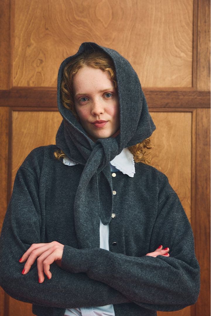 25AW oblada オブラダ ニットショール CINCH shinzone