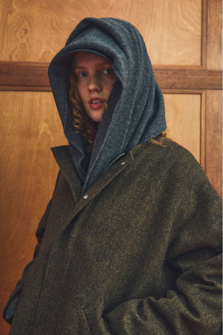 25AW oblada オブラダ ニットショール CINCH shinzone