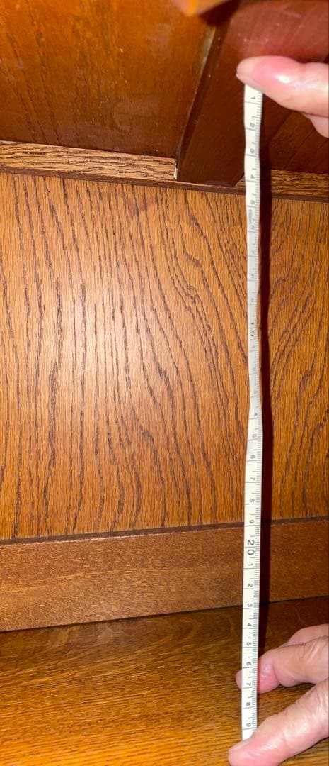 最終価格　《ナラ無垢材　食器棚　カップボード》 ヴィンテージ　最終発送9月17日