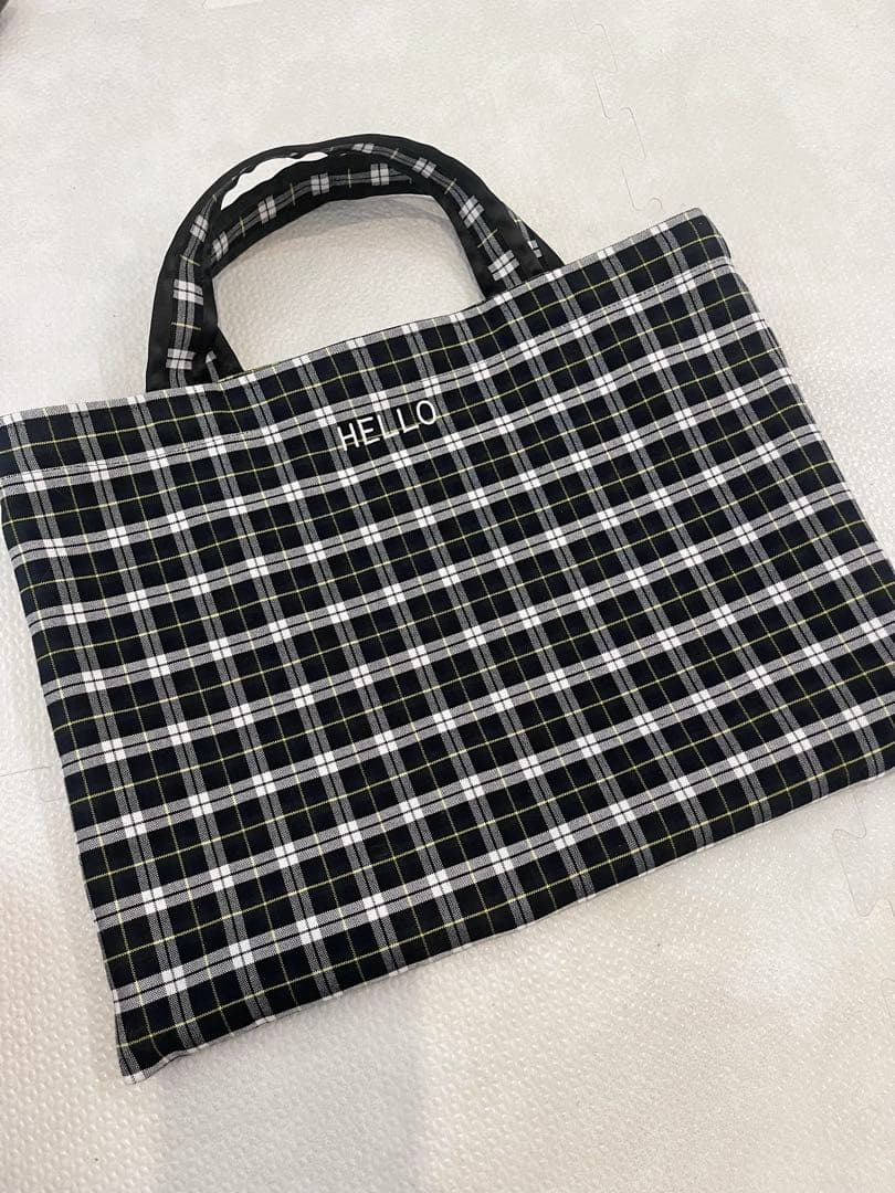 OHGA オーガ　トート　チェック　完売品