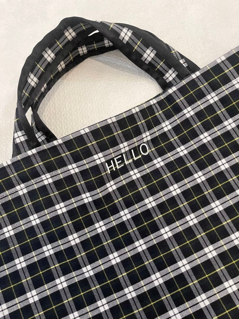 OHGA オーガ　トート　チェック　完売品