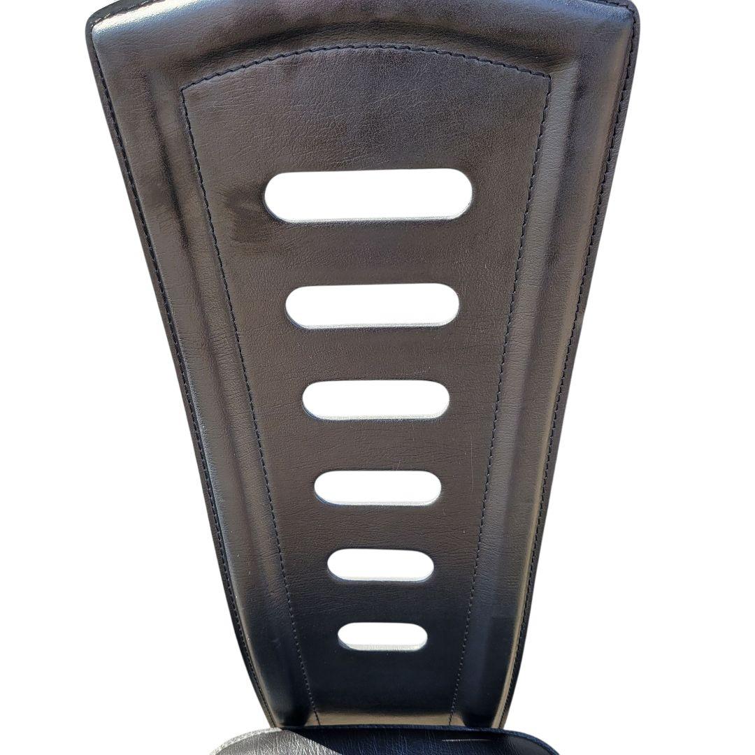 【希少】大塚家具 本革 ハイバックチェア ダイニングチェア 2脚