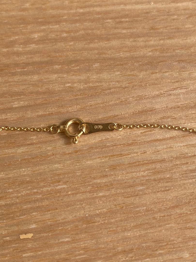 18k プチダイヤモンド ネックレス