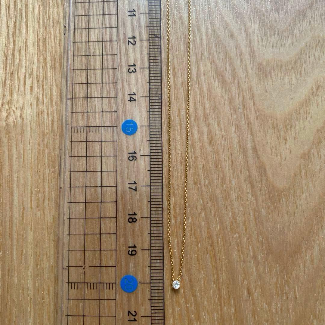 18k プチダイヤモンド ネックレス